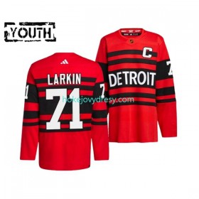Dětské Hokejový Dres Detroit Red Wings DYLAN LARKIN 71 Adidas 2022-2023 Reverse Retro Červené Authentic
